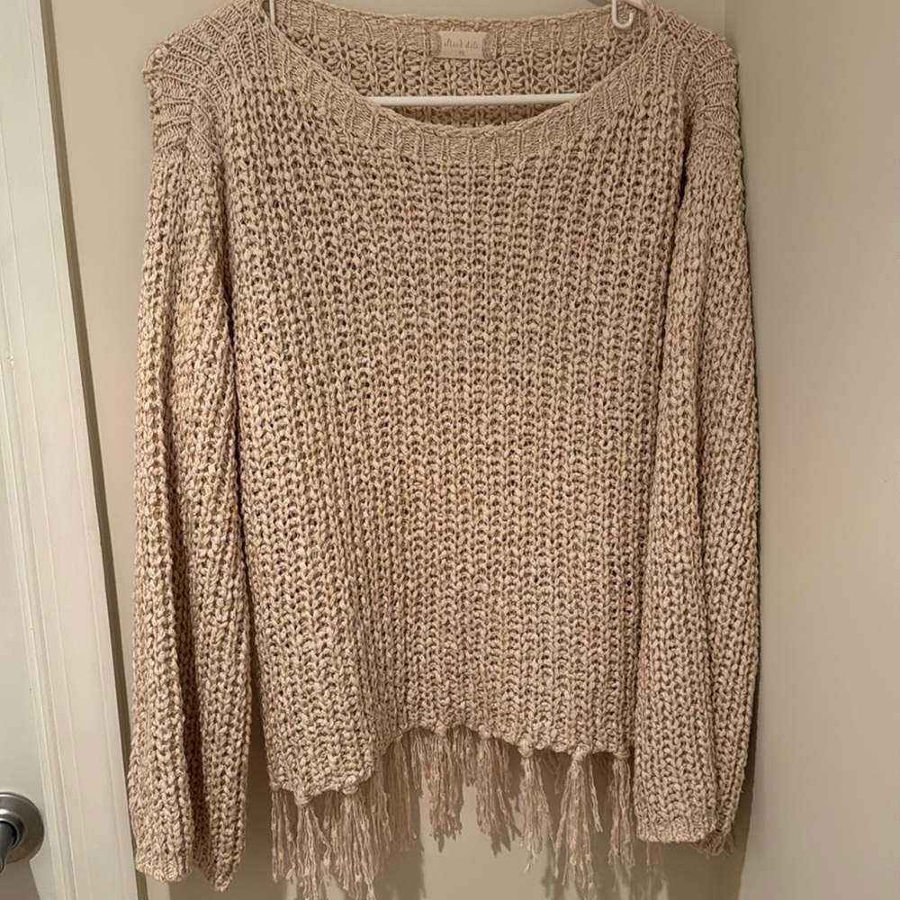 Altard state fringe sweater